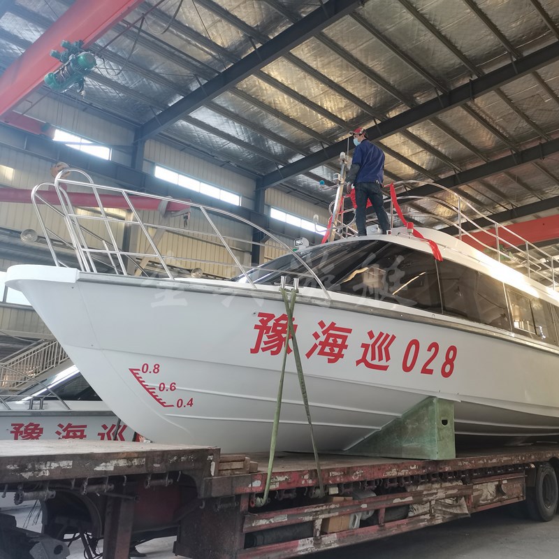 廠家供應玻璃鋼客船，巡邏艇，交通艇，公務接待艇，觀光艇，游艇